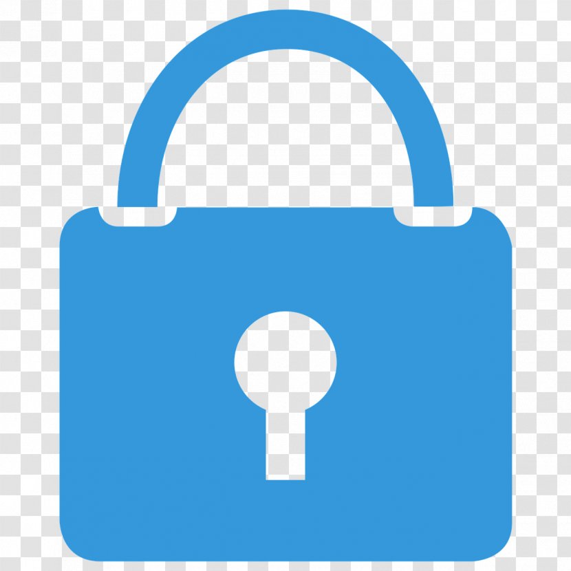 Padlock Lincoln County, North Carolina Business Key - Electric Blue Transparent PNG