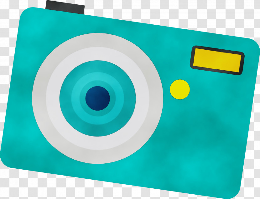 Rectangle Green Optics Camera Transparent PNG