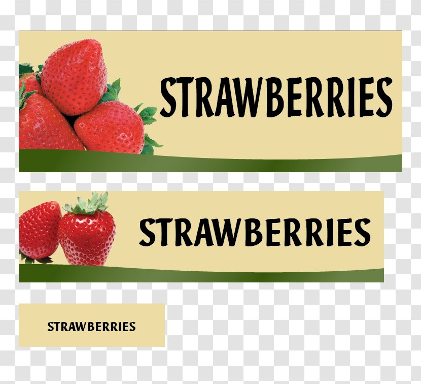 Retail Sign Systems Local Food Belmont Strawberry Transparent PNG
