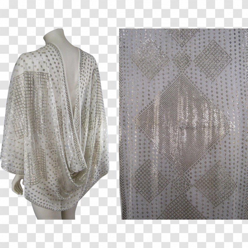 Outerwear Sweater Sleeve Wool Pattern - Shawl Transparent PNG