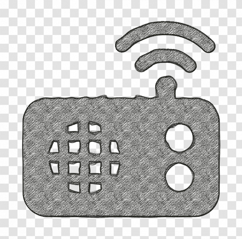 Radio Alarm Icon Material Devices Icon Beeper Icon Transparent PNG