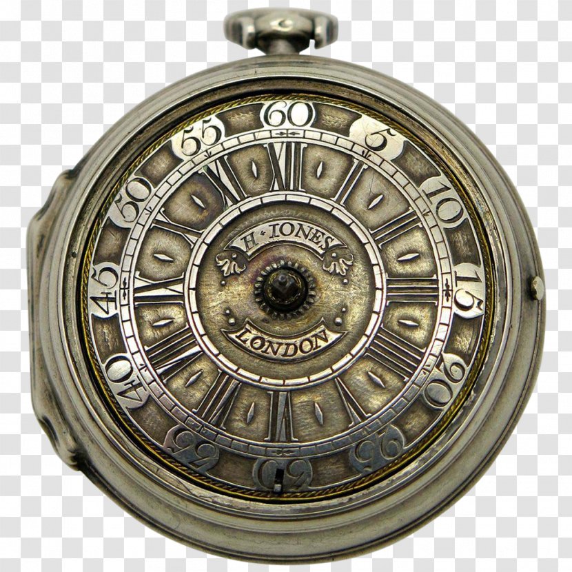 Pocket Watch Clock Antique - Brass Transparent PNG