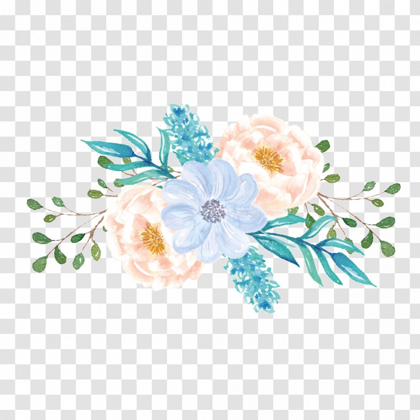Image Design Flower - Blue - Plant Transparent PNG