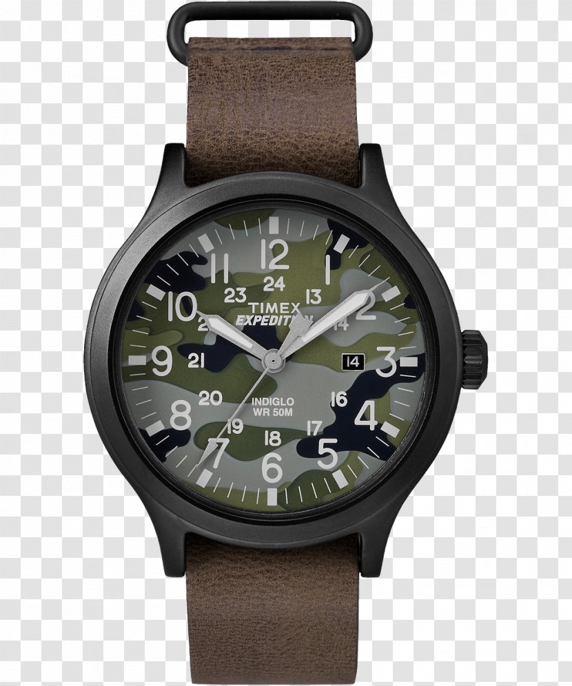 Timex Ironman Men's Expedition Scout Chronograph Watch Group USA, Inc. - Brown Transparent PNG
