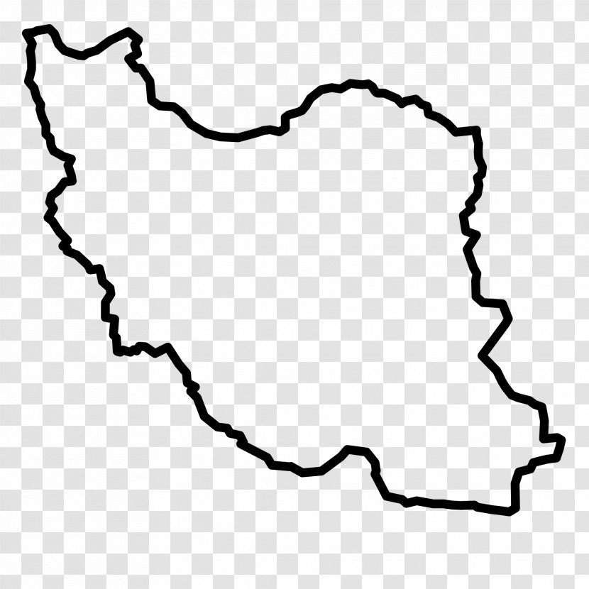 Tehran Bu Ol Kheyr Vector Map - Black And White - Iran Transparent PNG