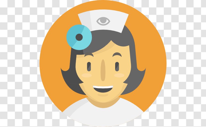 Smiley Profession Nursing Care Clip Art - Head Transparent PNG