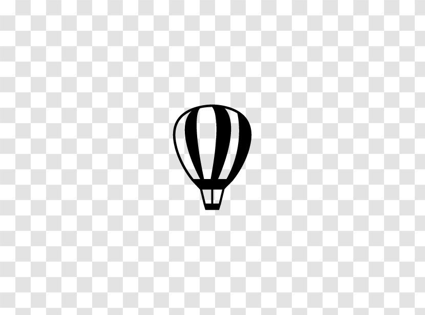 Hot Air Balloon Logo Brand - Black M Transparent PNG