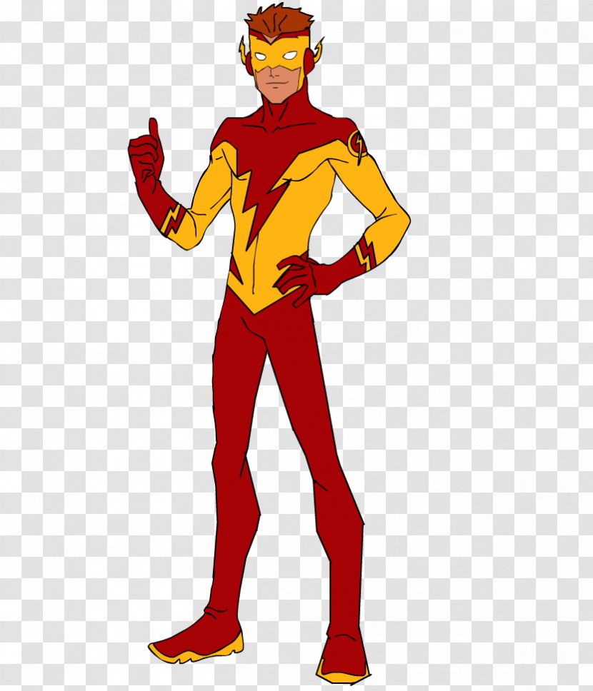 The Flash Young Justice: Legacy Robin Wally West - Outerwear - Kid Free Download Transparent PNG