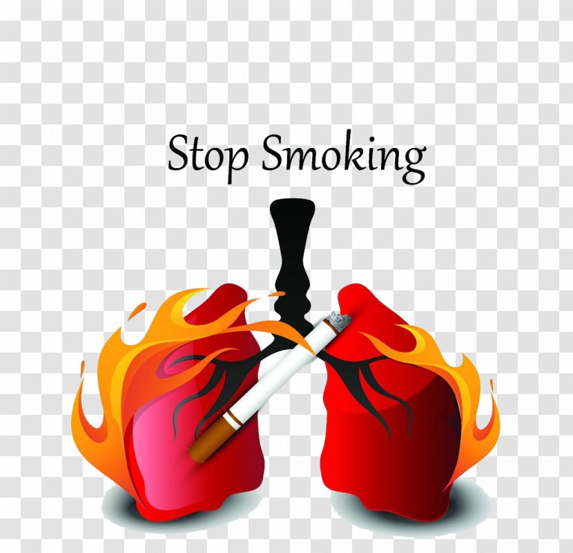 World No Tobacco Day Poster Smoking Control - Flower - Burning Cigarette Butts Are Big Transparent PNG