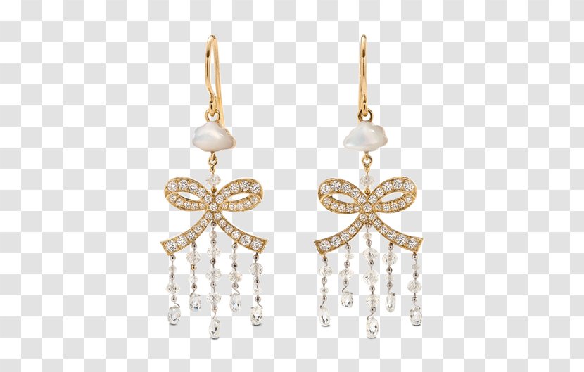 Earring Jewellery Chain Gold Pearl - Earrings Transparent PNG