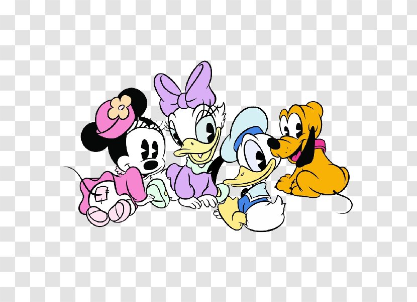 Minnie Mouse Mickey Pluto Daisy Duck Clip Art - Cartoon Transparent PNG