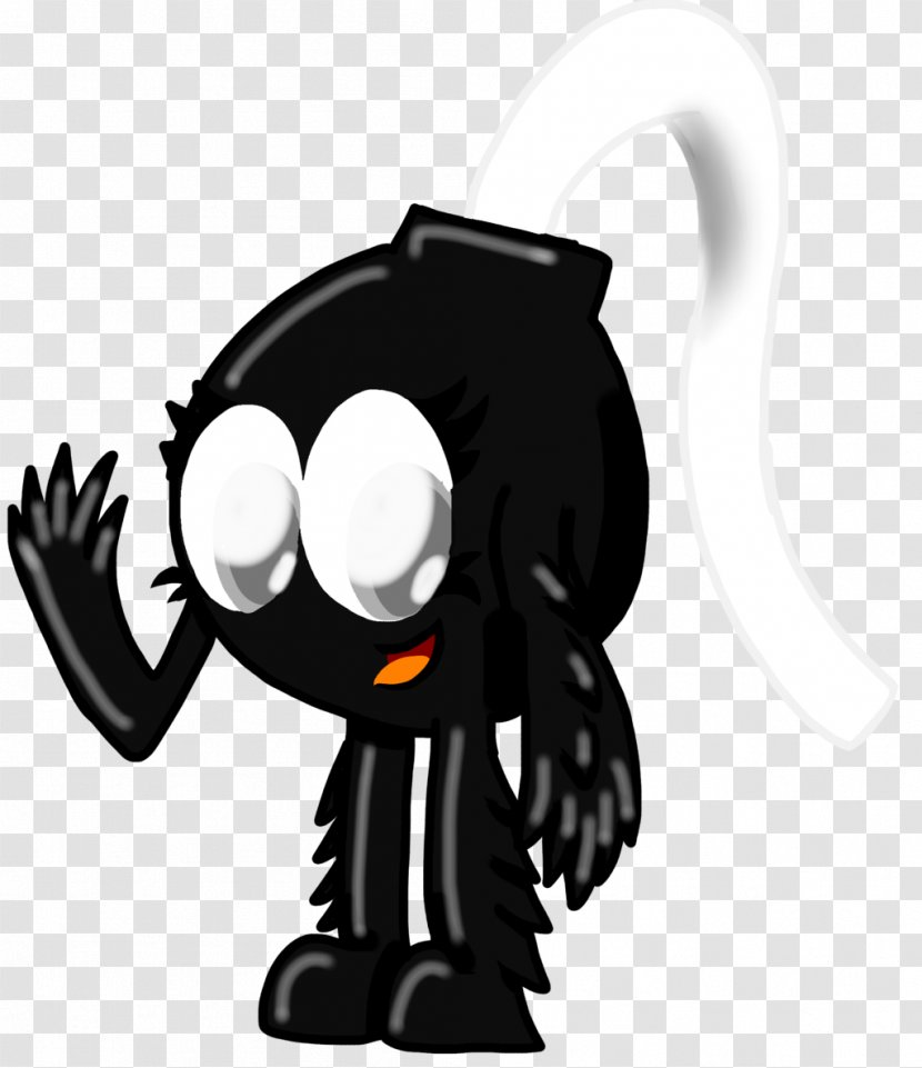 Carnivora Snout Character Black M Clip Art - Camper Emoji Transparent PNG
