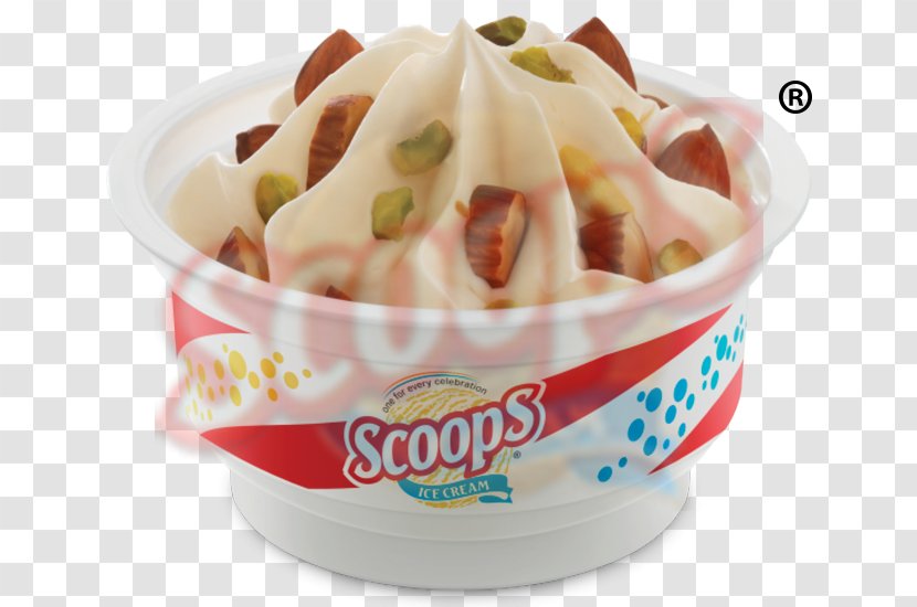 Gelato Sundae Frozen Yogurt Cream Recipe - Dish - Kulfi Transparent PNG