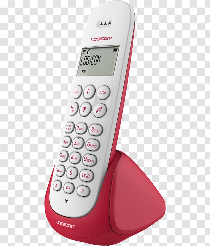 Logicom Aura 150 - Feature Phone - Snoerloze Telefoon Met Nummerherkenning Cordless Telephone Home & Business PhonesAura Transparent PNG
