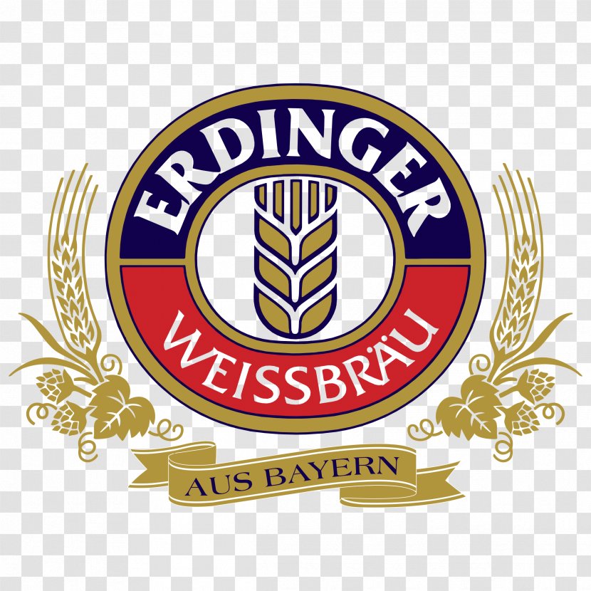 Erdinger Wheat Beer Brewery Nepal International Festival - Crest Transparent PNG
