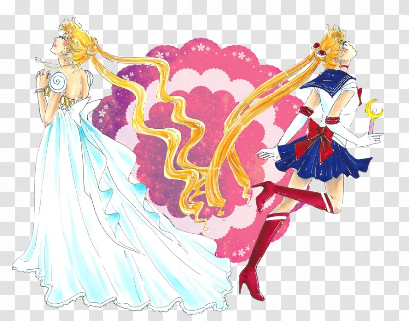 Sailor Moon Art Graphic Design - Heart - Crystal Transparent PNG