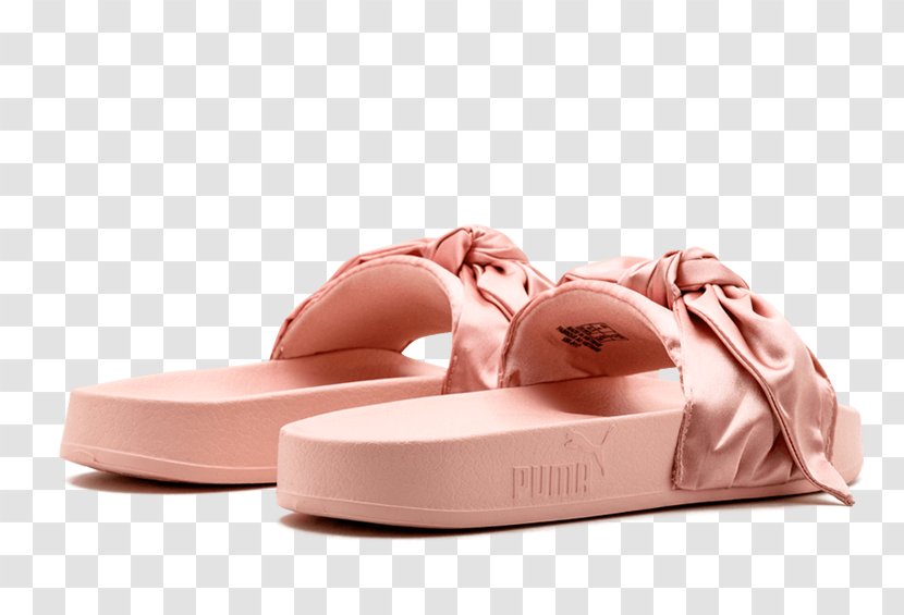 PUMA Scarpe Shoe Slipper Fenty Beauty - Frame - White Converse Shoes For Women Transparent PNG