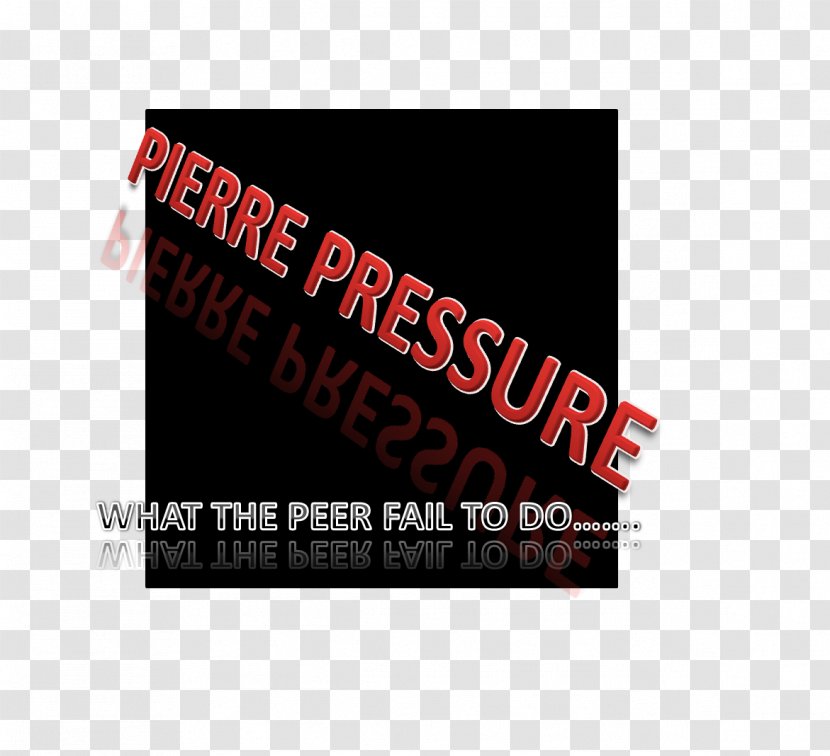 Logo Brand Label Font - Peer Pressure Transparent PNG