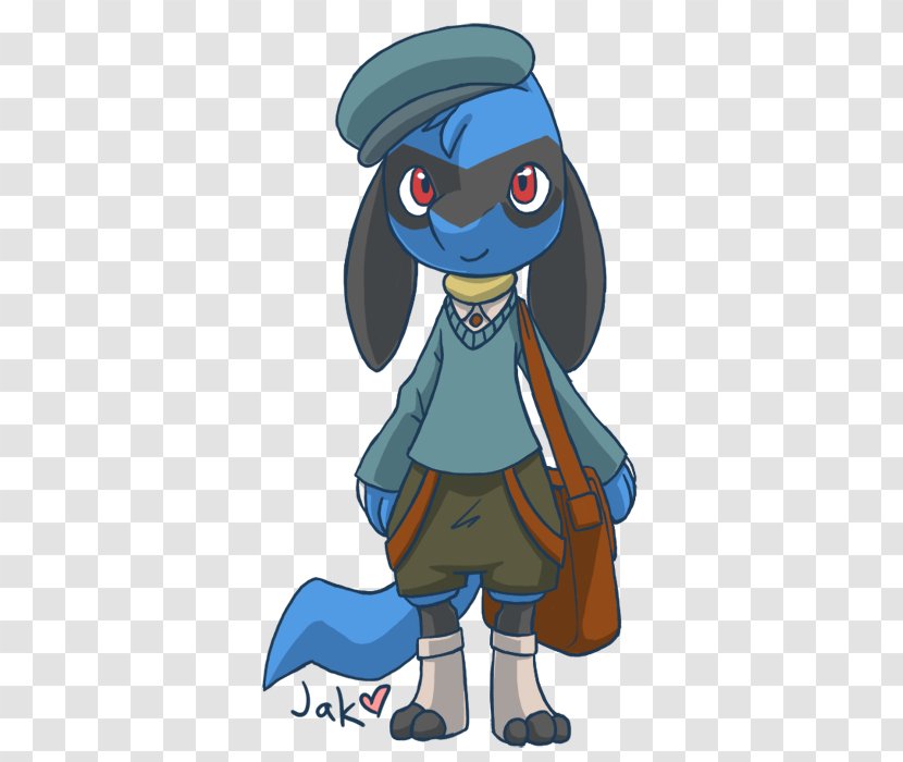 Riolu Pokémon Infant Lucario - Watercolor - Baby Transparent PNG