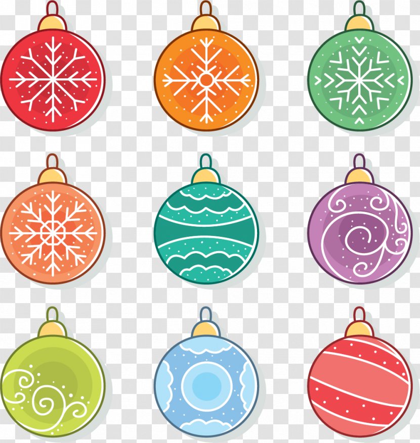 Christmas Ornament Snowflake Poster Clip Art - Patterns Holiday Decorations Transparent PNG