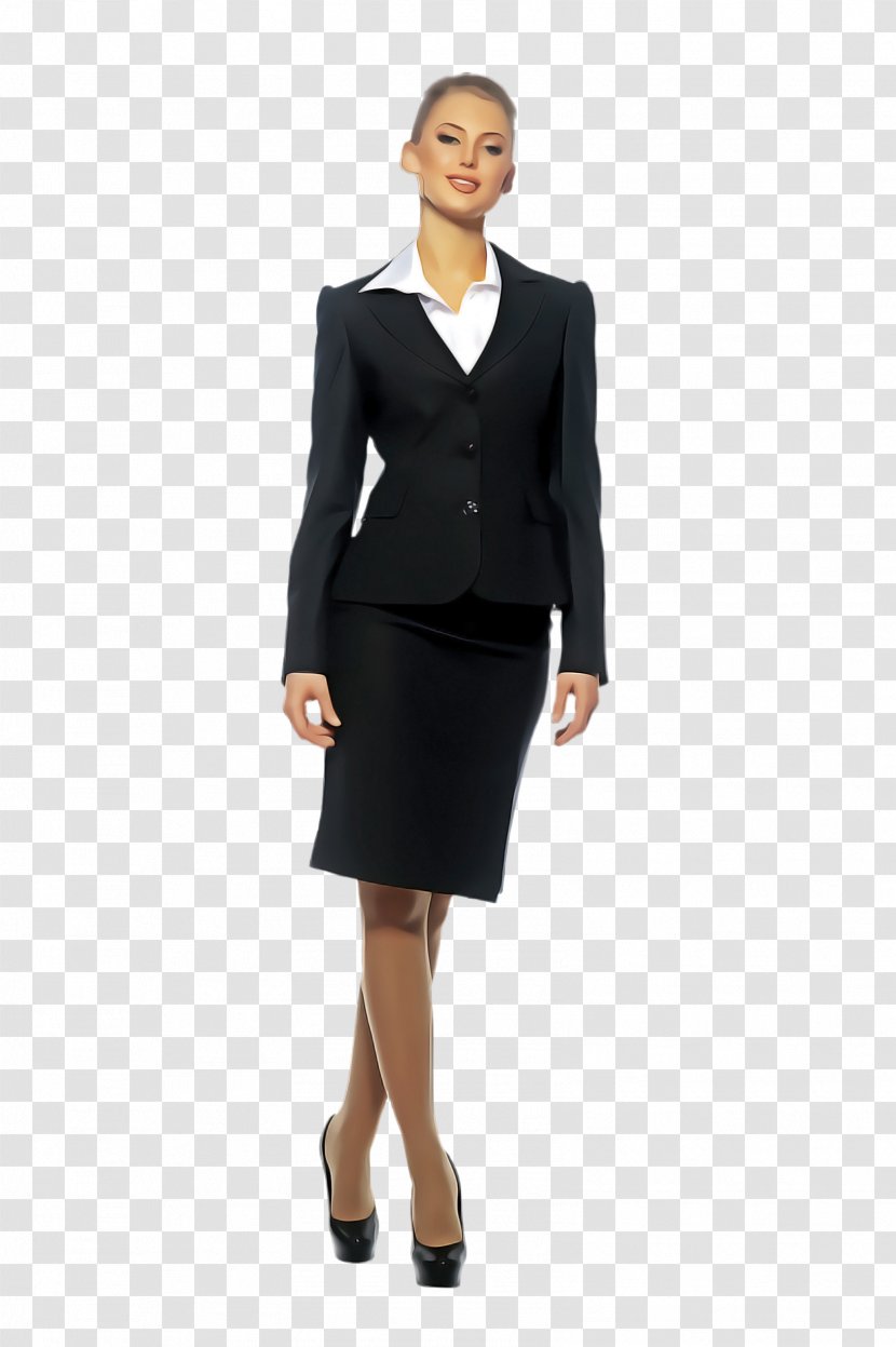 Clothing Suit Black Formal Wear Outerwear - Dress - Jacket Tuxedo Transparent PNG