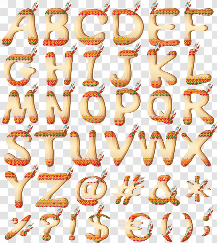 Letter English Alphabet Native Americans In The United States - Number - National Wind Art Word Transparent PNG