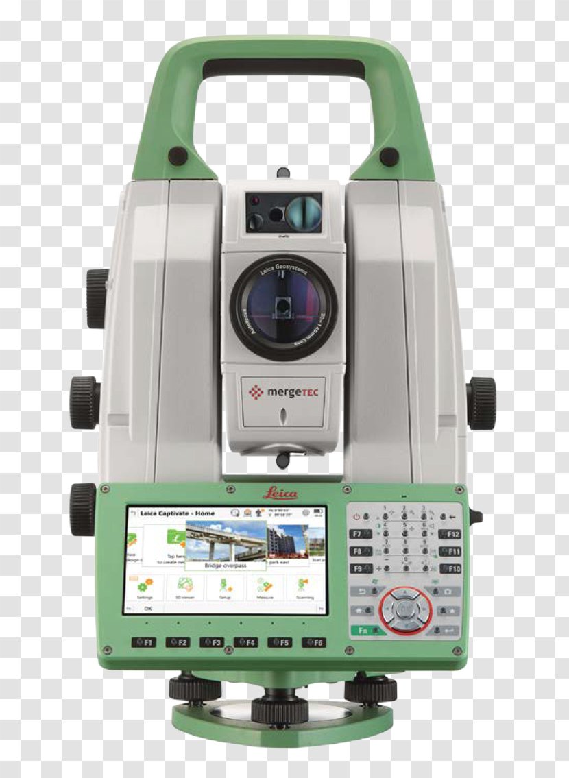 Total Station Surveyor Leica Geosystems Camera 3D Scanning - Measurement - Gps Surveying Transparent PNG