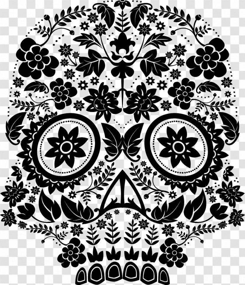 Calavera Day Of The Dead Death Human Skull Symbolism - Can Stock Photo - Muertos Transparent PNG