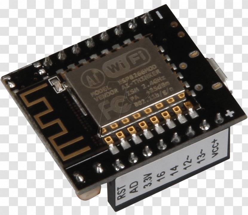 Microcontroller Circuit Prototyping Electronics Hardware Programmer Flash Memory - Component - Esp8266 Transparent PNG