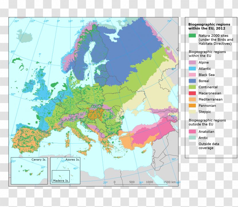 Europe Mapa Polityczna Border - Blank Map - Green Land Transparent PNG