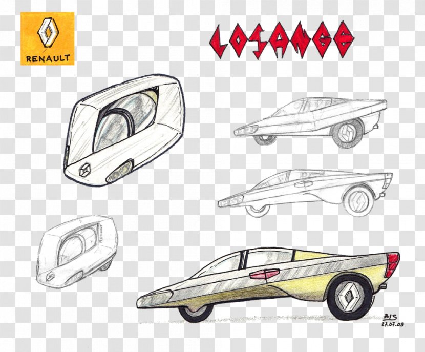 Concept Car Art Renault - Watercraft - Automotive Prints Transparent PNG