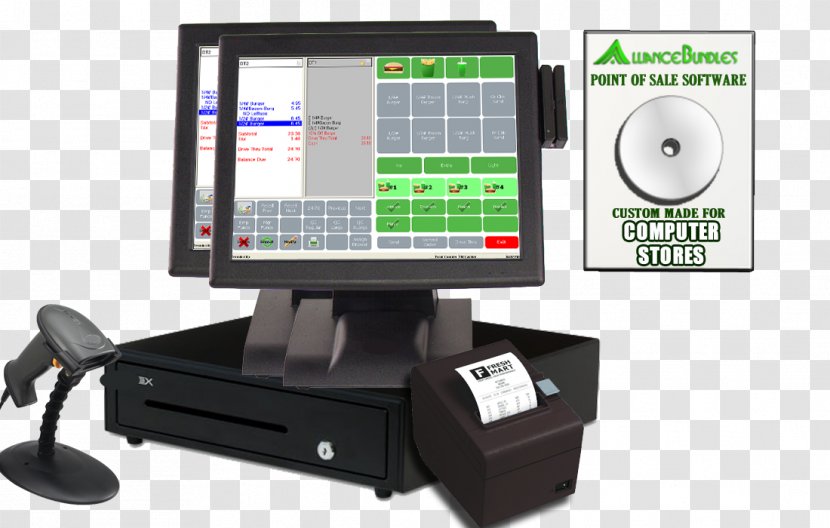 Point Of Sale Retail Software POS Solutions Sales - Supermarket Transparent PNG