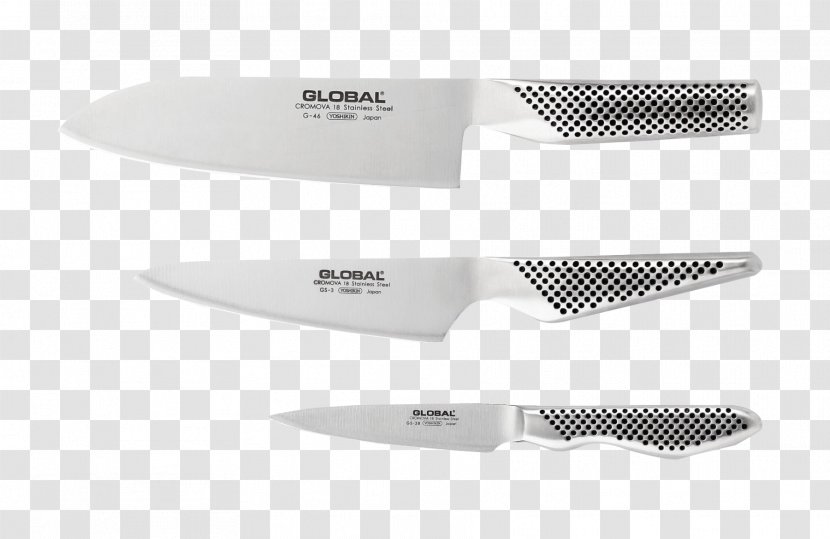 Throwing Knife Kitchen Knives Utility Hunting & Survival - Ginsu - Ceramic Three-piece Transparent PNG