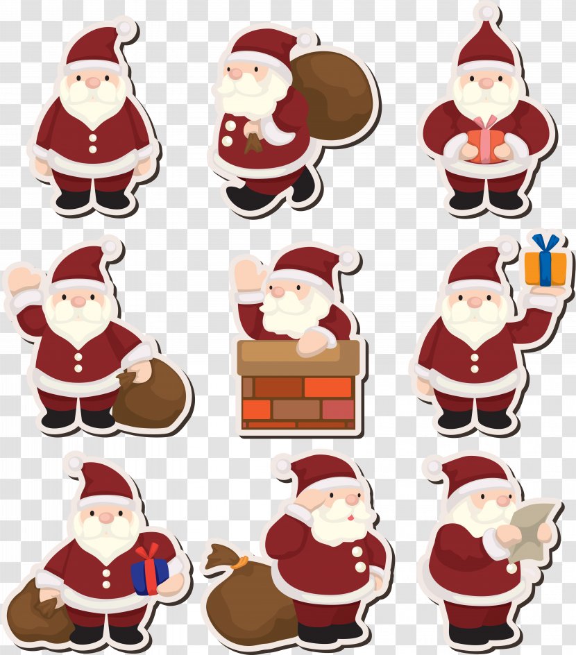 Santa Claus Christmas Transparent PNG