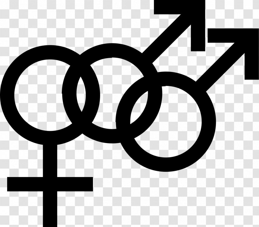 Gender Symbol LGBT Symbols Heterosexuality Bisexuality - Cartoon Transparent PNG