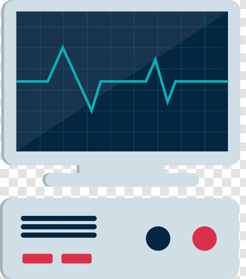 Electrocardiography Heart Icon - Multimedia - ECG Monitor Transparent PNG