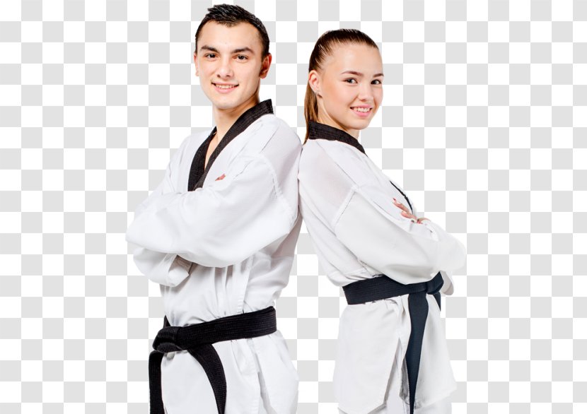 Dobok Karate Taekwondo Black Belt Tang Soo Do - Tree Transparent PNG