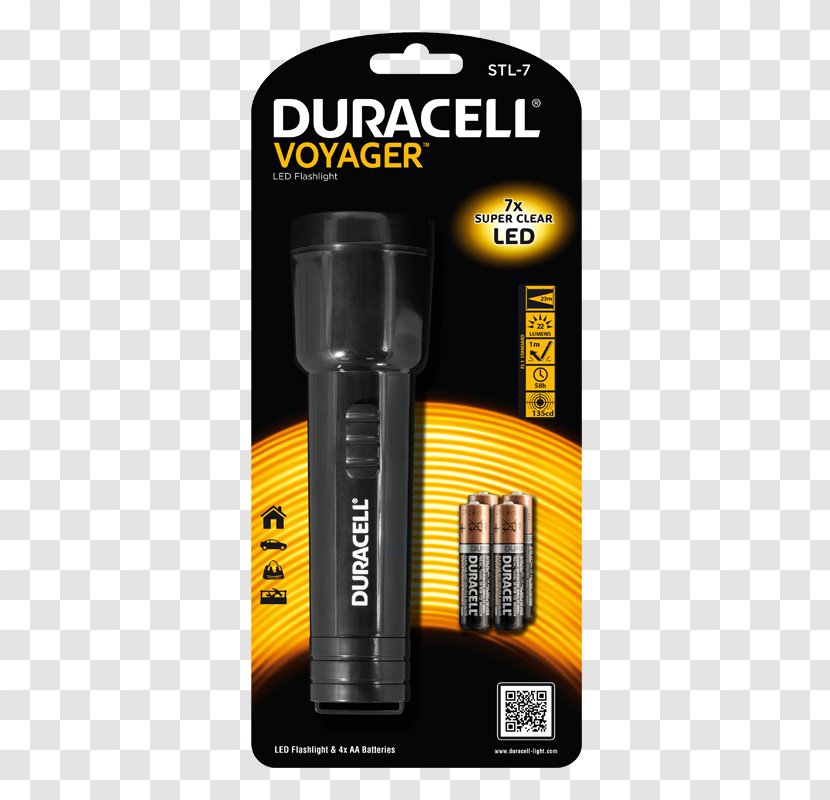 Duracell LED トーチ デュラセル MLT-20 C バッテリ駆動 Flashlight Electric Battery Light-emitting Diode - Hardware - Flashlights Transparent PNG