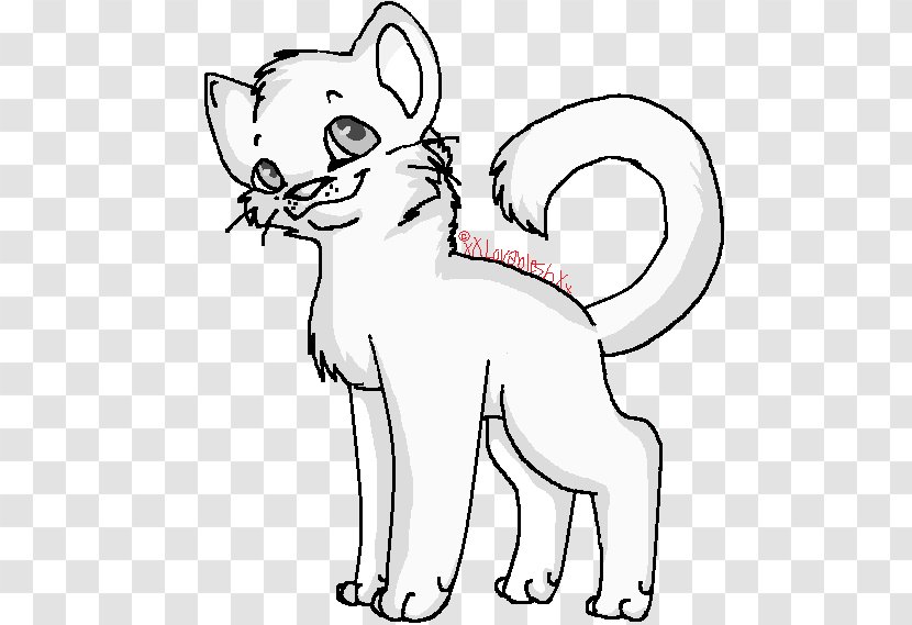 Whiskers Dog Breed Cat Line Art - Silhouette Transparent PNG