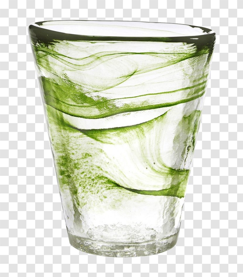 Kosta Glasbruk Kosta, Sweden Orrefors Tumbler Glass - Green Texture Transparent PNG