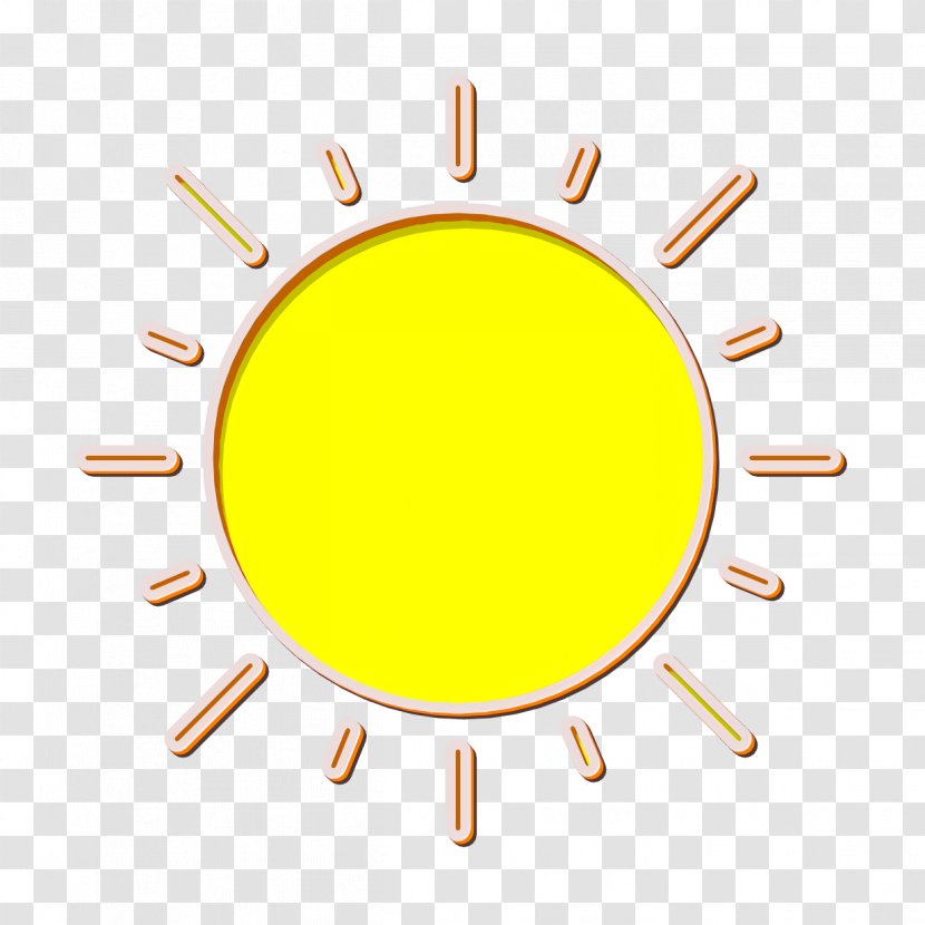 Sun Icon Weather Set Sunny - Symbol - Logo Transparent PNG