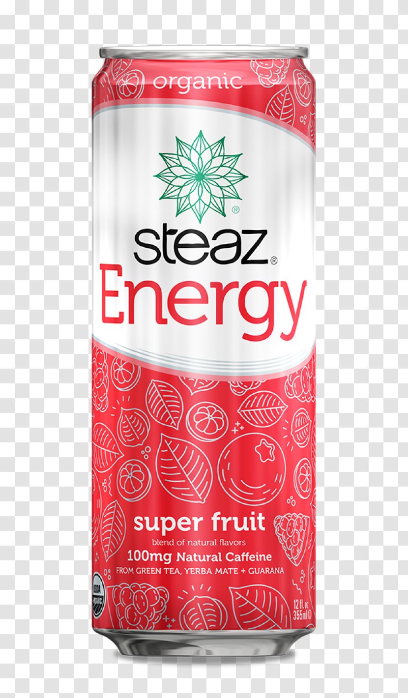 Fizzy Drinks Green Tea Energy Drink - Food - Bright Orange Berries Transparent PNG