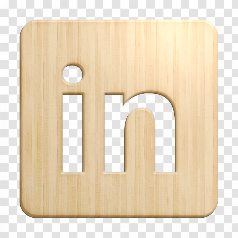 Linkedin Icon Logo Social - Material Property - Number Transparent PNG