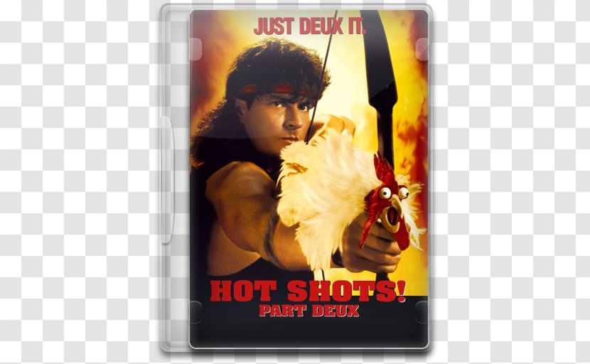 Hot Shots! Part Deux Charlie Sheen Lt. Sean Topper Harley Film Parody - Comedy - Line Transparent PNG