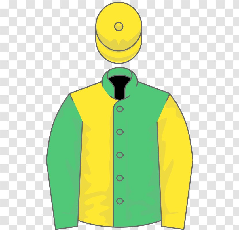 Epsom Oaks St Leger Stakes Pretty Polly Thoroughbred Horse Racing - Yellow - Sleeve Transparent PNG