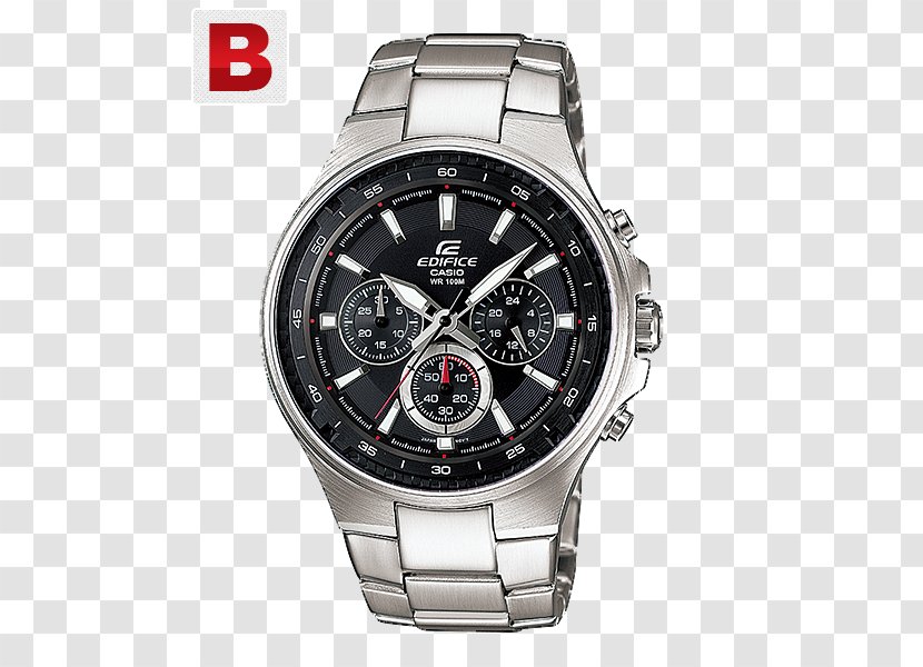 Casio Edifice Watch Chronograph G-Shock - Brand Transparent PNG