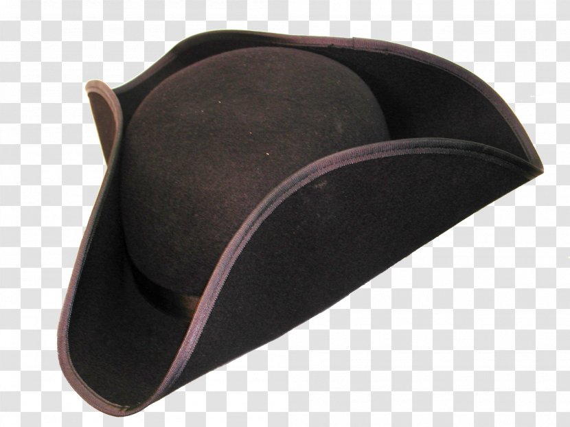 Tricorne Hat Flat Cap Leather Clothing - Side Transparent PNG