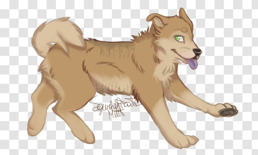 Lion Dog Big Cat Character - Cartoon Transparent PNG