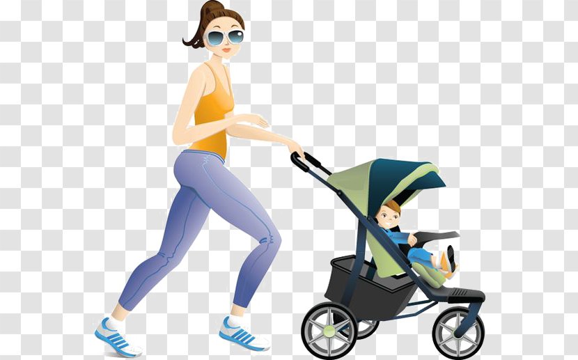 Stock Photography Child Mother - Bicycle Accessory - Young Woman Transparent PNG