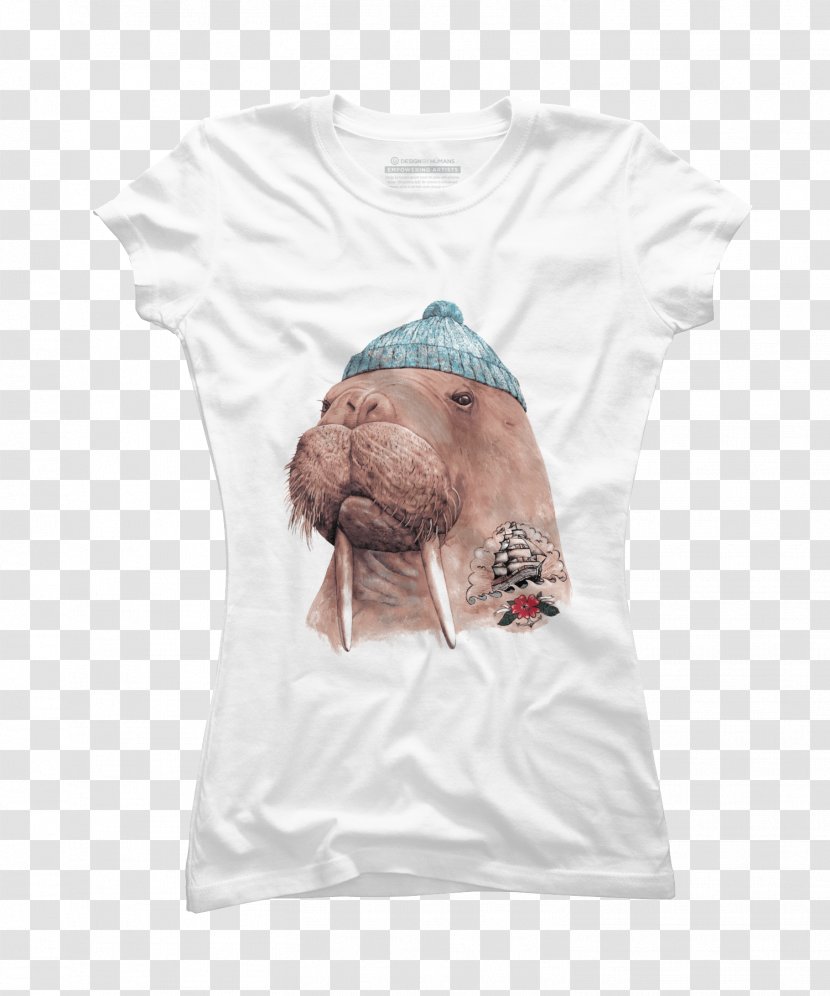 T-shirt Top Clothing Designer - Brand - European And American Tattoo Transparent PNG